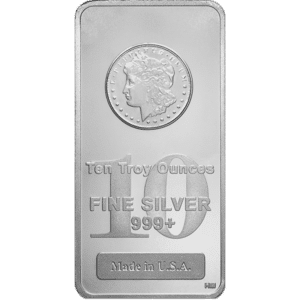 10 ounce Silver Bar (Assorted Type, Random)