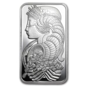 1 oz Silver Bar - PAMP Suisse (Fortuna, In Assay)