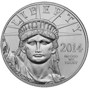 1 oz American Platinum Eagle BU Any Date
