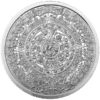 5 oz Silver Round Aztec Calendar