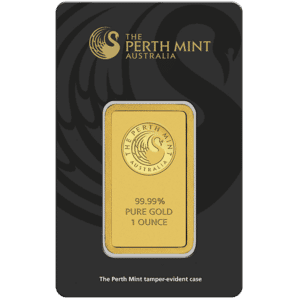 1 oz Gold Bar - Perth Mint