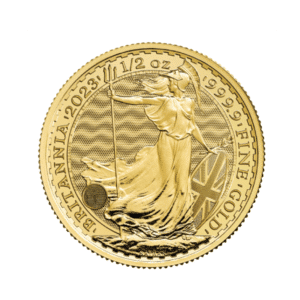 2023 Great Britain 1/2 oz Gold Britannia BU
