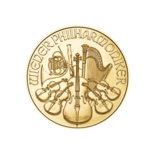 2023 Austria 1/2 oz Gold Philharmonic BU