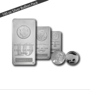 Silver Bullion Pack (100oz) .999 Fine