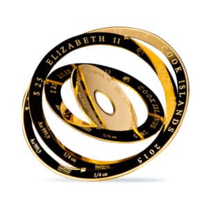 1 oz Gold Armillary - Valcambi Round