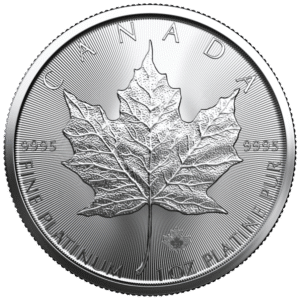 1 oz platinum maple leaf