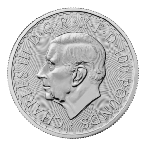 2023 Great Britain 1 oz Platinum Britannia BU Obverse