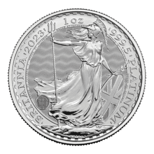 2023 Great Britain 1 oz Platinum Britannia BU