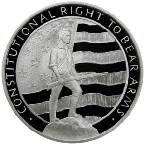 1 oz Second Amendment Silver Round