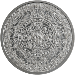 2 oz Aztec Silver Round