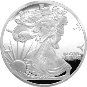 5 oz Walking Liberty Silver Round