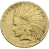 $10 Gold Indian Cleaned