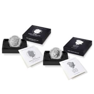 2023 Morgan and Peace Silver Dollar Set