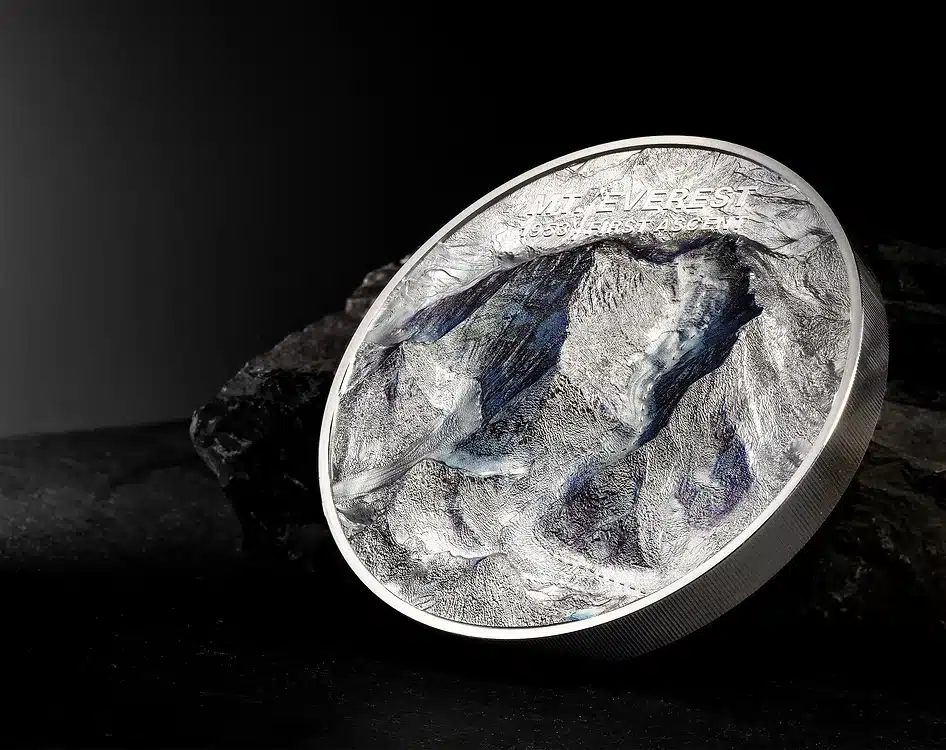 2023 Mt. Everest 1 Kilo Silver Coin 3