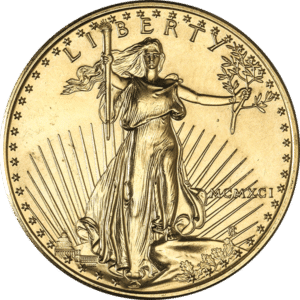 1 oz American Gold Eagle Scruffy