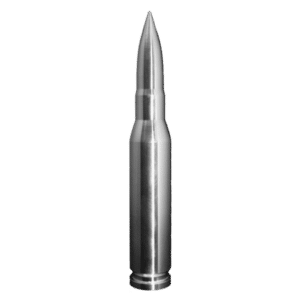 10 oz Silver Bullet 50 Caliber