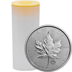 Mint roll 1 oz silver maple leaf