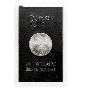 1880-CC Morgan Dollar GSA Holder w/Box & COA