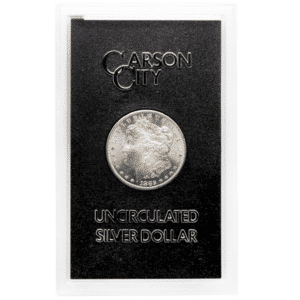 1882-CC Morgan Dollar GSA Holder w/Box & COA