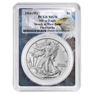 2024-(W) American Silver Eagle MS70 PCGS First Strike EAGLE