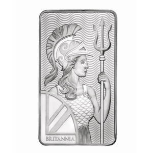 10 oz Britannia Silver bar