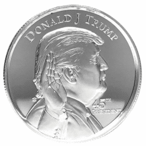1 oz Trump 45th President Silver Round