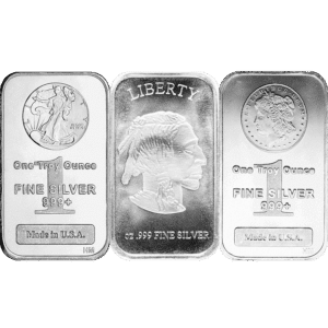 1 oz Silver Bars