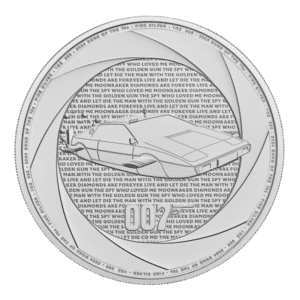 2024 1 oz Silver James Bond Wet Nellie