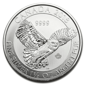 Canadian 1.5 oz Silver Snowy Owl