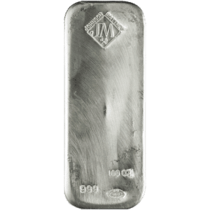 100 oz Silver Bars