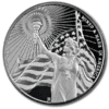1 oz Asahi Columbia Goddess Silver Round