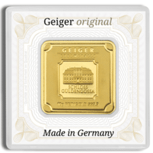 10 gram Gold Bar - Geiger (In Assay)