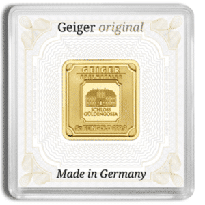 5 gram Gold Bar - Geiger (In Assay)