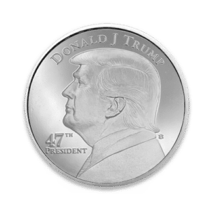1 oz Trump 47th President Silver Round .999 Fine
