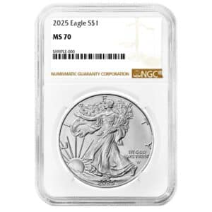 2025 American Silver Eagle NGC MS70