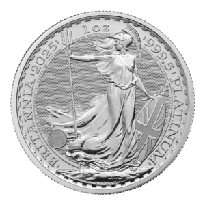 2025 1 oz British Platinum Britannia