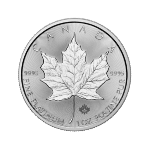 2025 1 oz Canadian Platinum Maple Leaf