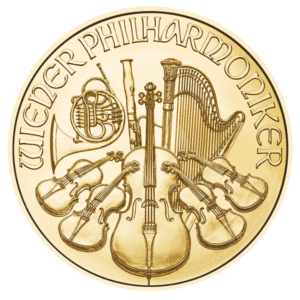 2025 Austria 1 oz Gold Philharmonic BU