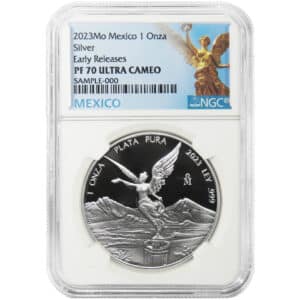 2023 Proof Silver Mexican Libertad 5 Coin Set - PF70 Ultra Cameo - Early Release