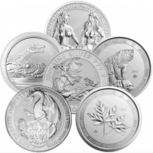 10 oz Silver Sovereign Mint Coins Misc Type