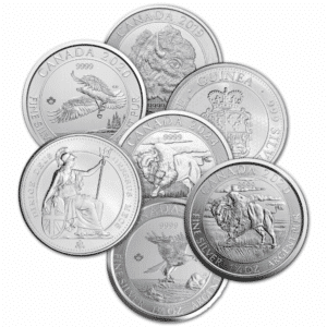 1.25 oz Silver Sovereign Mint Coins Misc Type