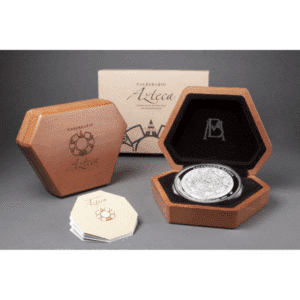 2024 Kilo Mexican Silver Aztec Calendar Proof