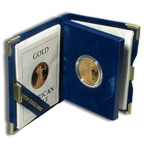 1/10 oz Proof Gold Eagle - Box/COA(Certificate) (Date Varies)