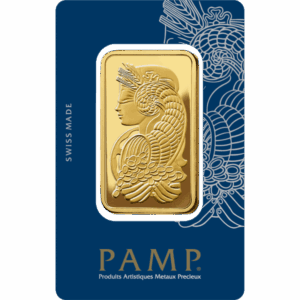 50 Gram Gold Bar PAMP Fortuna