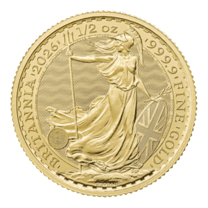 2026 British 1/2 oz Gold Britannia Coin