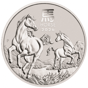 2026 1 oz Perth Mint Silver Horse (Lunar Series)
