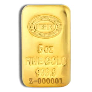 5 oz Gold Bar IGR Metals