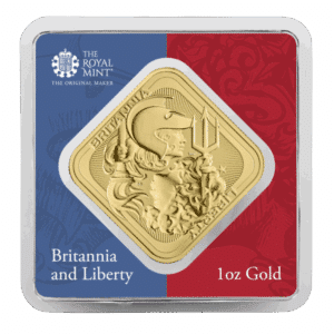 1 oz Gold Britannia and Liberty Bar