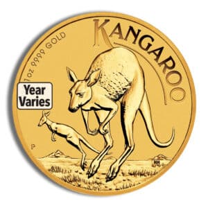 1 oz Australian Kangaroo Gold Coin (Year Varies)