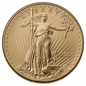 2026 1/2 oz American Gold Eagle Coin BU